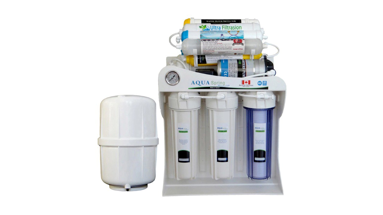 Aqua Spring Water Purifier Model UF - SF4800 with 4-piece filter set